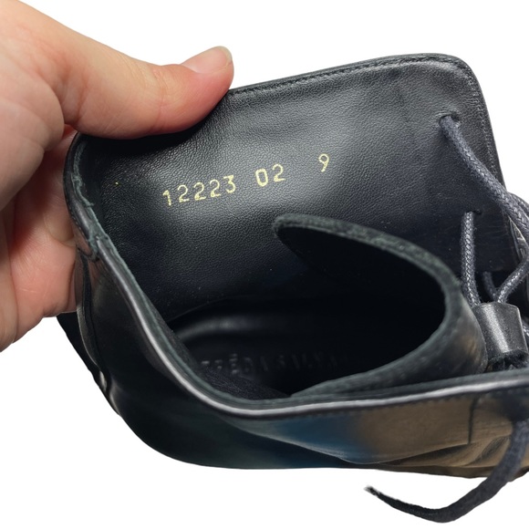 Freda Salvador | Ace Lace Up Boot Black Smooth Leather 9 - Picture 10 of 13